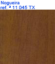 Amostra de cor: Nogueira Texturado